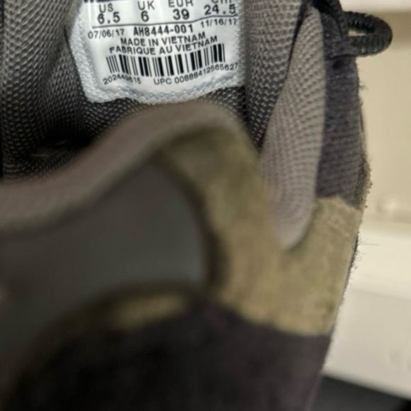 Nike air max 95 green black suede youth 6.5 womens 8 - Picture 6 of 6